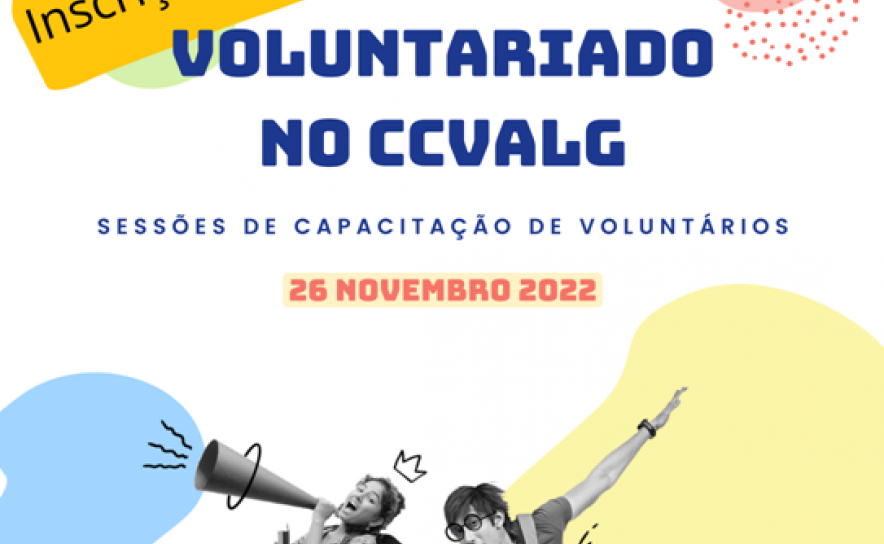 Sessão de capacitação de voluntários - CCVAlg - 26 Novembro