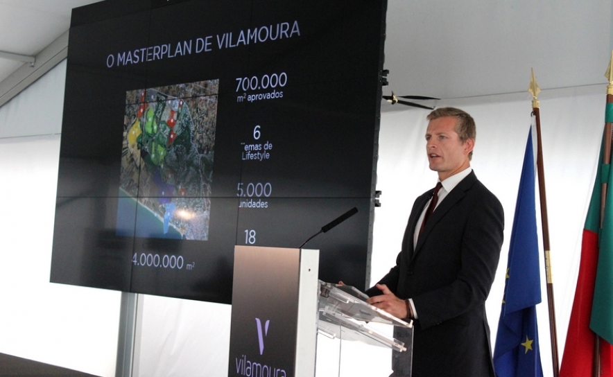 Frederico Pedro Nunes durante a apresentação do Projeto