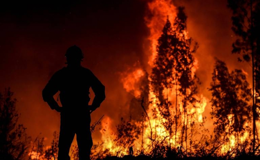 Incêndios: Vinte e um concelhos de quatro distritos em risco máximo