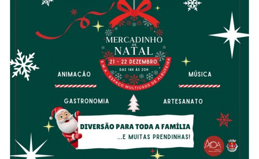 Mercadinho de Natal assinala as festividades da quadra em Albufeira Mercadinho de Natal assinala as festividades da quadra em Albufeira