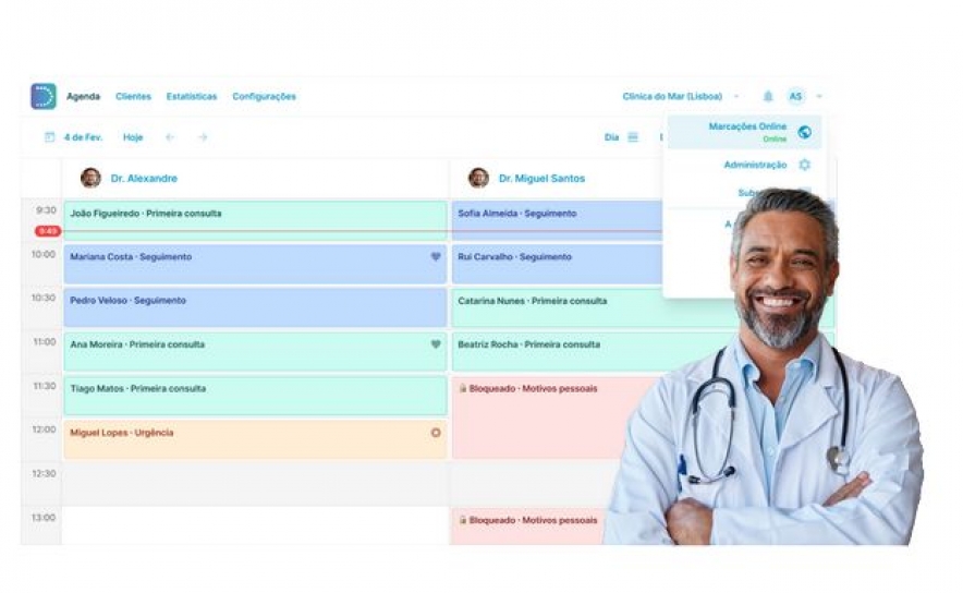 FARO: NOVO SOFTWARE DE GESTÃO DOC VEM FACILITAR A MARCAÇÃO DE CONSULTAS EM CLÍNICAS E CONSULTÓRIOS