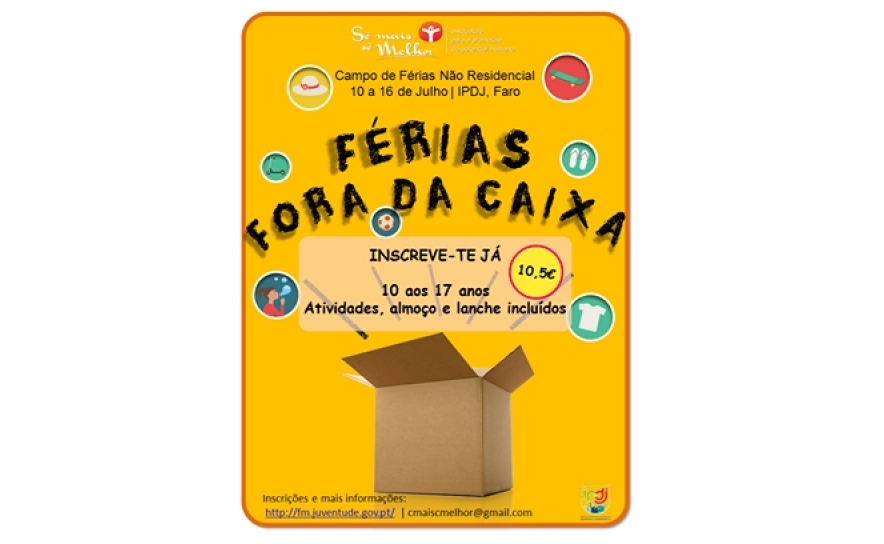 Campo de Férias «FÉRIAS FORA DA CAIXA»