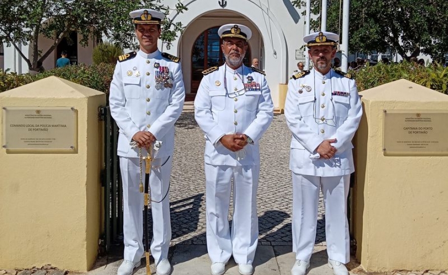 Comandante Bruno Ferreira Rendeiro é o novo Capitão do Porto e Comandante Local da Polícia Marítima de Portimão