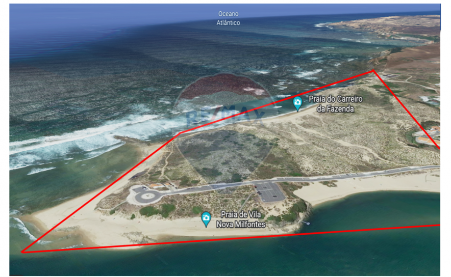 Há três praias à venda em Vila Nova de Milfontes por 2,5 milhões