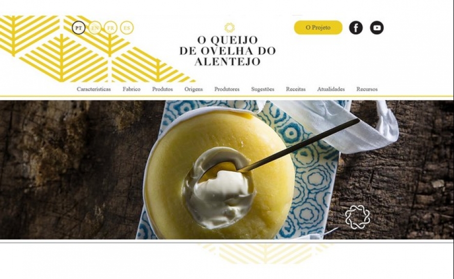 Website e vídeo promocional do Queijo Serpa