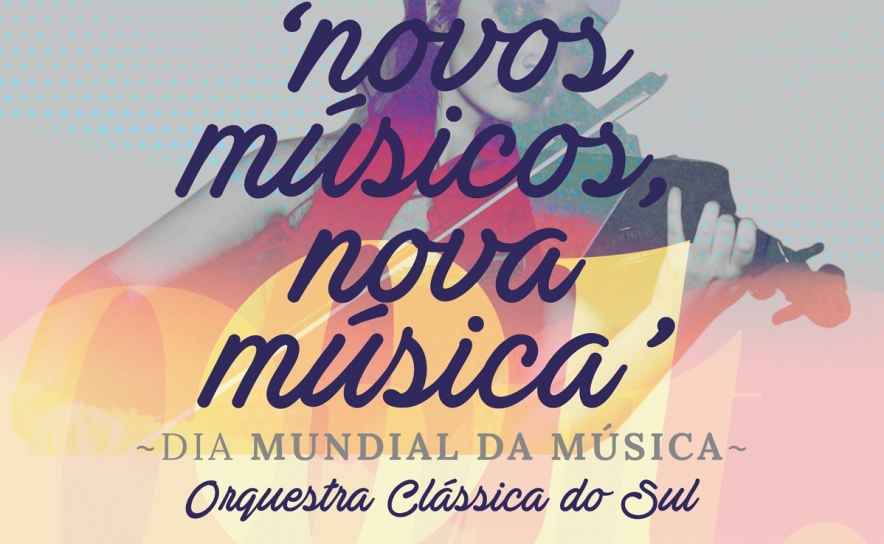 Rentrée da Orquestra Clássica do Sul no Dia Mundial da Música