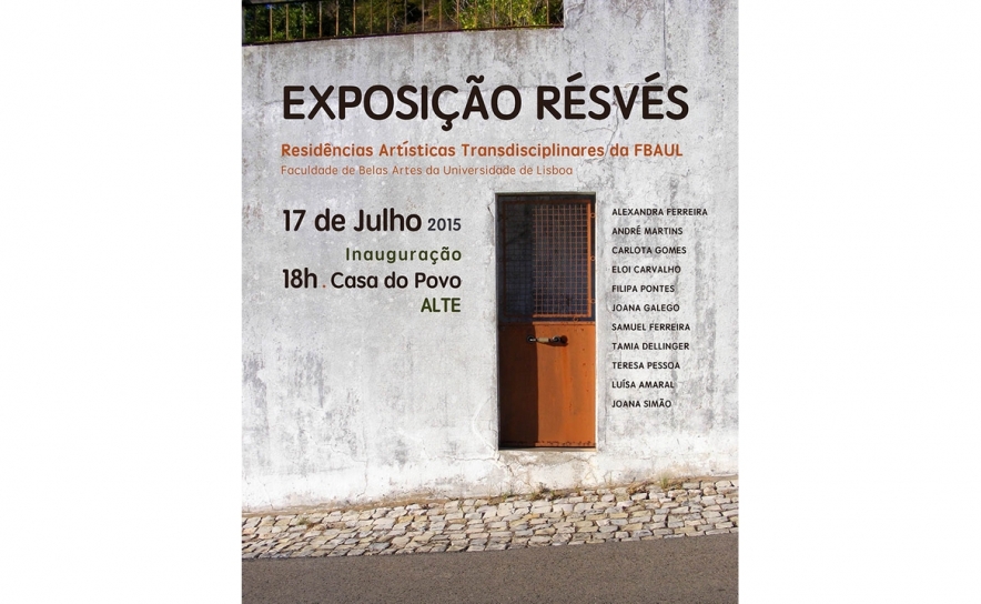 Exposição da Residência Artística em Alte