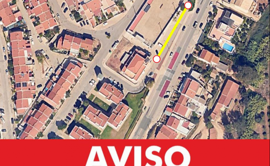 RUA ADJACENTE AO POLIDESPORTIVO DO ENXERIM, EM SILVES, SOFRE CORTE DE TRÂNSITO DE 27 A 29 DE JUNHO