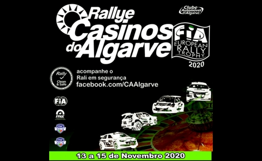 ESTADO DE EMERGÊNCIA OBRIGA A ADIAMENTO DO RALLYE CASINOS DO ALGARVE