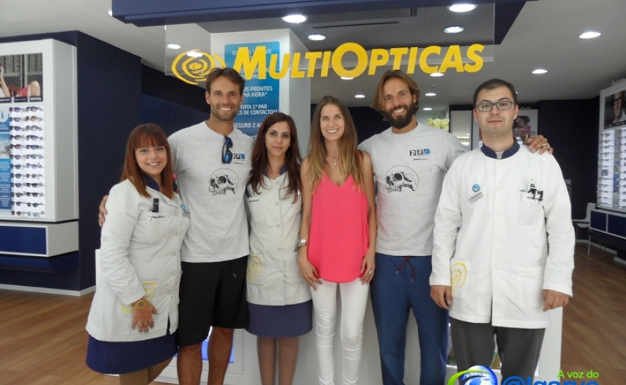 Com a equipa da MultiÓpticas de Loulé