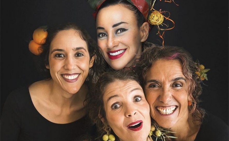 MARIA JOÃO JUNTA-SE ÀS MOÇOILAS NO PALCO DO CINE-TEATRO LOULETANO