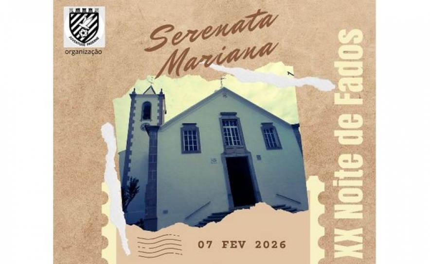 JUVENTUDE DESPORTIVA DE PADERNE PROMOVE XX NOITE DE FADOS COM «MOMENTOS DE COIMBRA»