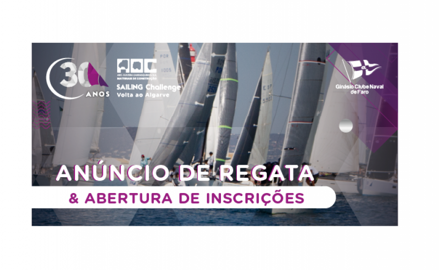 30ª Volta ao Algarve 2023 | Anúncio de Regata
