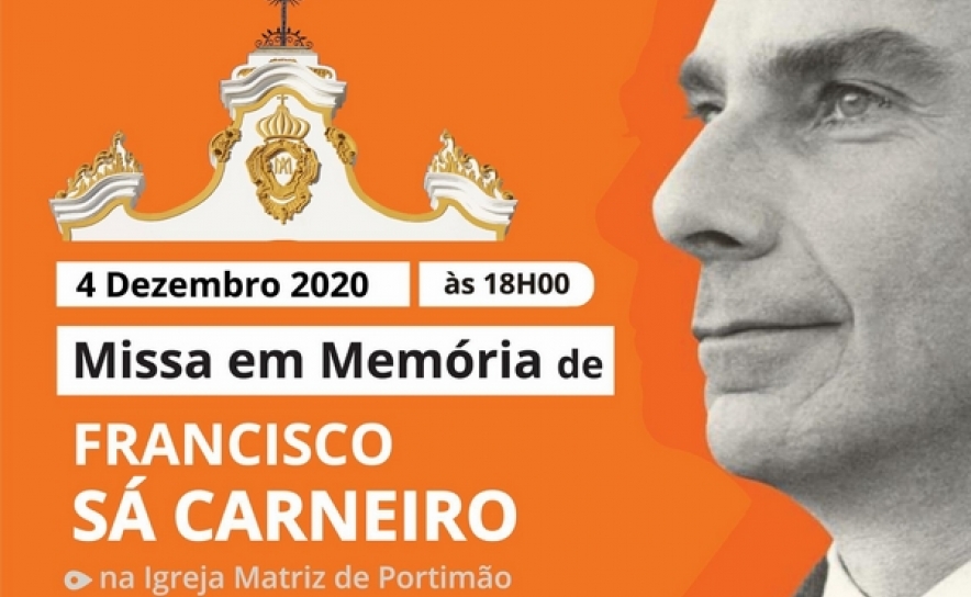 Missa de homenagem em memória ao fundador e líder do PSD, Francisco Sá Carneiro, em Portimão