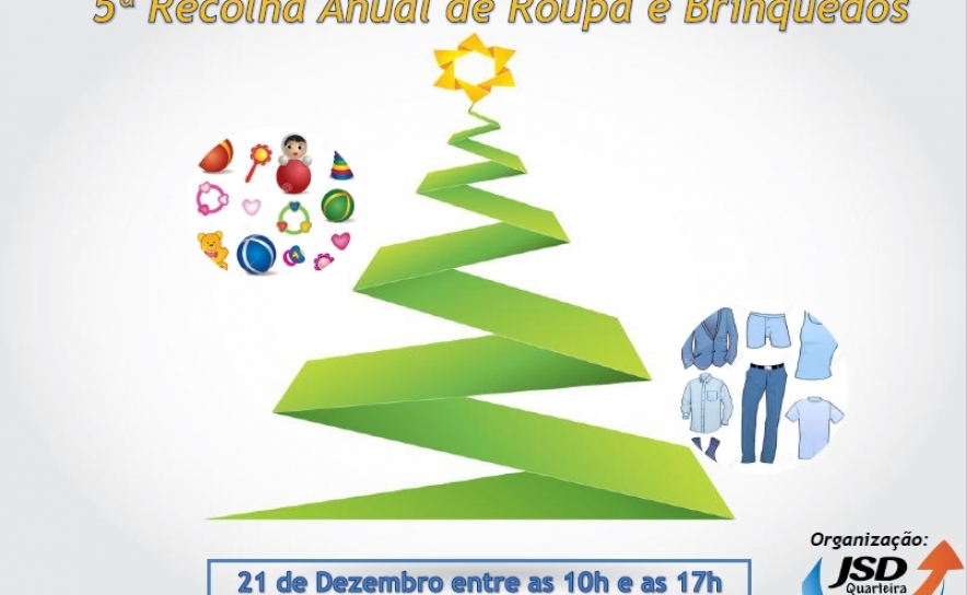 JSD Quarteira realiza 5ª «Recolha Anual de Roupa e Brinquedos»