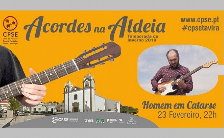 «Acordes na Aldeia» apresenta Homem em Catarse 