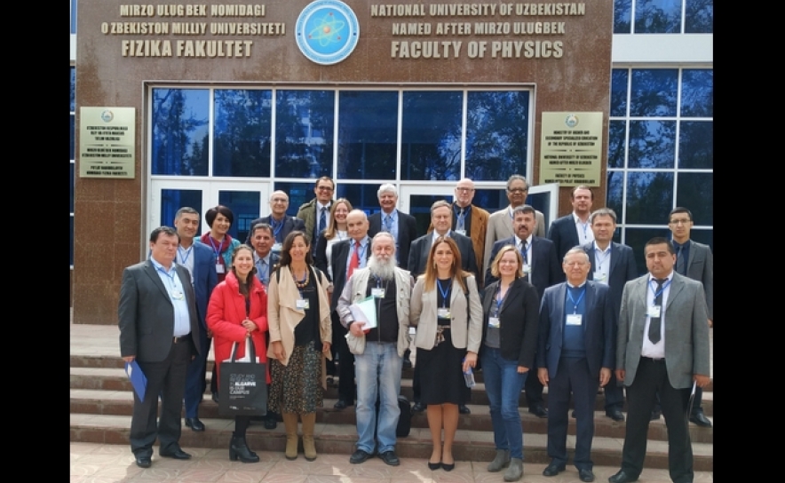 COMITIVA DA UNIVERSIDADE DO ALGARVE ESTÁ NO UZBEQUISTÃO